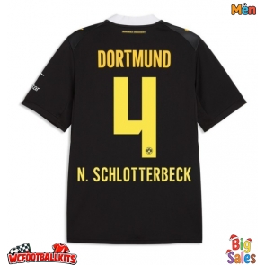 Borussia Dortmund Nico Schlotterbeck #4 Replica Away Stadium Shirt 2026-27 Short Sleeve